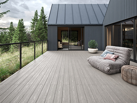 Terrazza in composito